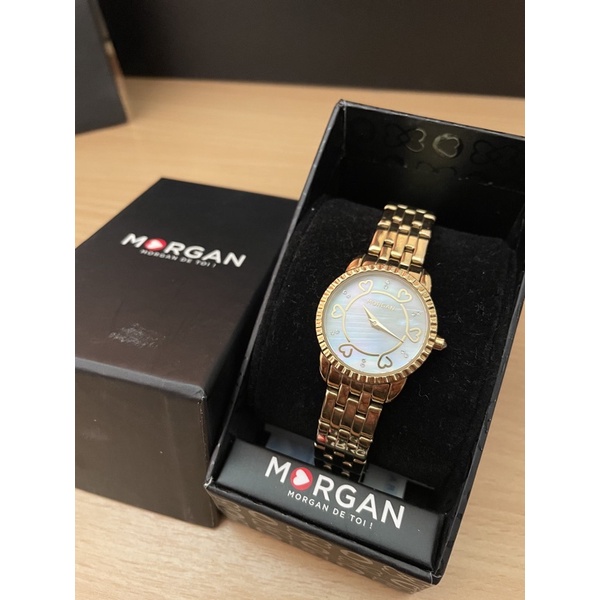 นาฬิกา Morgan ของแท้100% พร้อมกล่อง+ใบเสร็จ มือ2 สภาพใหม่มาก