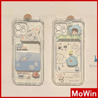 Mowin - เคสไอโฟน เคส iPhone ซิลิโคนนุ่มเคสใสเคสเหลี่ยมขอบกล้องเต็มรูปแบบป้องกันการกระแทกการ์ตูนสไตล์น่ารักสำหรับ iPhone 13 Pro Max iPhone 12 Pro Max iPhone 11 Pro Max iPhone 7 Plus iPhone XR XS MAX Pro 12 11 Max XR X/XS 7/8/S Plus/8 13 pro 🥑MW🥝