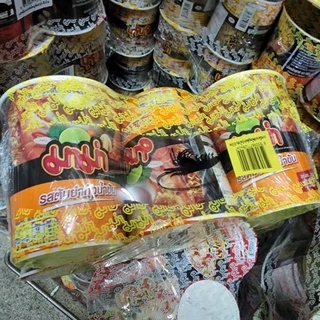 มามาคัพใหญ่ขนาด 60 กรัม x 6 ถ้วย หมูสับ ต้มยำกุ้ง