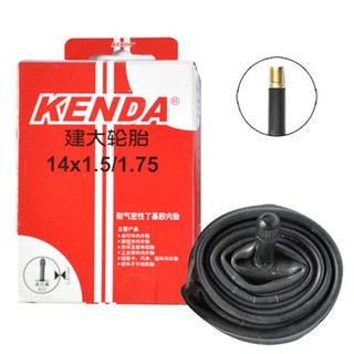 KENDA ยางในรถจักรยาน วาล์วใหญ่ (A/V)ทุกขนาด วงล้อ (สีดำ)