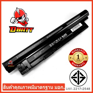 DELL แบตเตอรี่โน๊ตบุ๊ค BATTERY inspiron 3421 ( 40 W ) มี มอก.สินค้าคุณภาพมาตรฐาน