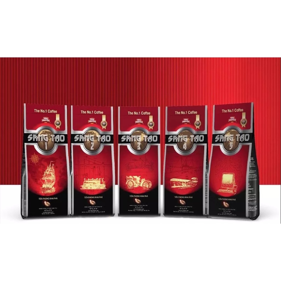 ล๊อตใหม่มาแล้วครับกาแฟเวียตนามTRUNG NGUYEN Coffee SANG TAO Creative 5 ขนาด 340 กรัม ปรับราคานิดหน่อยแต่บริการมาตรฐานเดิม
