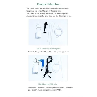 CARTZY 8/4/2 หัวแบบชาร์จไฟได้โปรแกรมจับเวลาระบบรดน้ําอัตโนมัติในร่ม