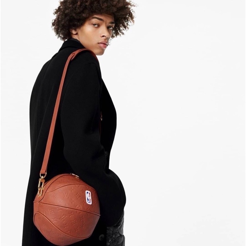 Louis Vuitton LV X NBA Engraved Basketball Pattern Bar Charm Male