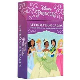 [ไพ่แท้] Disney Princess Affirmation Cards ไพ่ทาโรต์ ออราเคิล ยิปซี ทาโร่ harry potter villains tarot oracle card deck