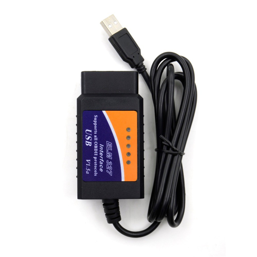 Auto Code Reader OBD/OBDII OBD2 Scanner ELM327 USB Car Diagnostic Tool ...