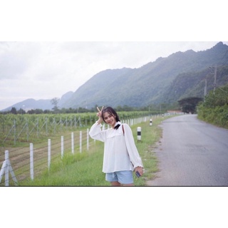 เสื้อเเขนยาว ทรงมินิมอล