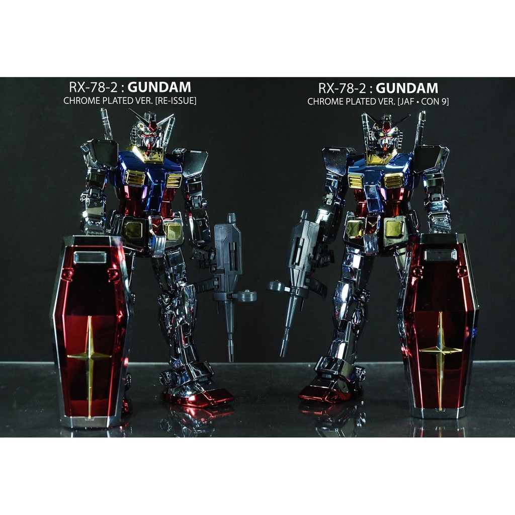 Pg Rx 78 2 Gundam Chrome Plated Ver Shopee Thailand