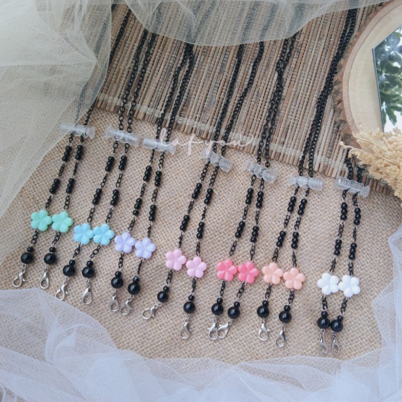 [08 ] Mask STRAP Connector Mask 2IN1 Mask Necklace