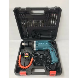 ชุดสว่านกระเป๋า สว่านกระแทก Makita รุ่น HP1630 (710w.) โปรดอ่านรายละเอียดสินค้าให้ครบถ้วน
