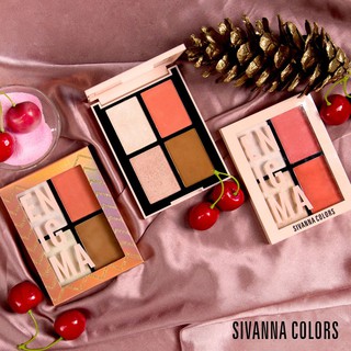 Sivanna Colors Cheek Contouring Palette HF5024