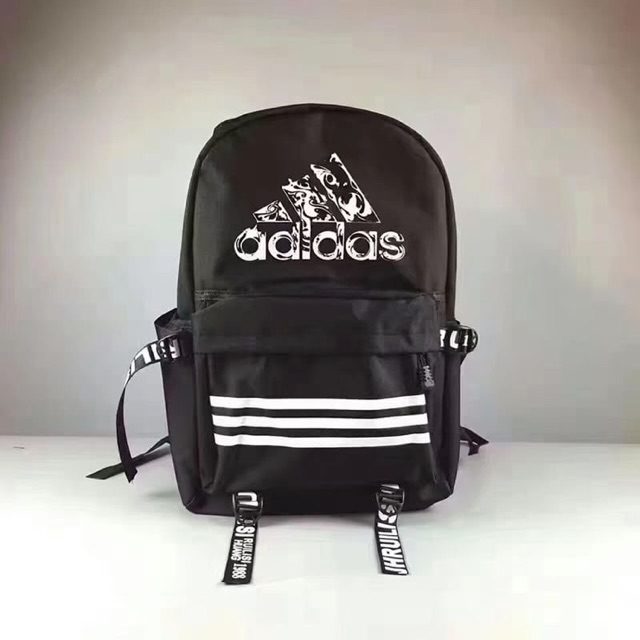แท้💯% Adidas Black white school bag