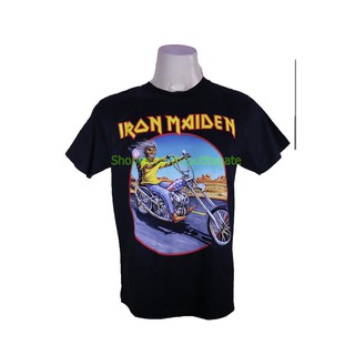 เสื้อวง Iron Maiden เสื้อไซส์ยุโรป ไอเอิร์นเมเดน ไอร่อน PTA1728 เสื้อวงดนตรีต่างประเทศ