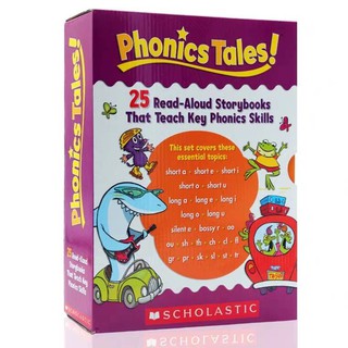 🐸Scholastic Phonics Tales! หนังสือนิทานที่ดำเนินเนื้อเรื่องเน้นเรื่องของ Phonics เพื่อให้เด็กเข้าใจได้ง่ายขึ้น