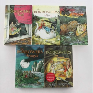 The Complete Adventures of the Borrowers 5 Books Set, Ages 7-11, Lexile:770～910