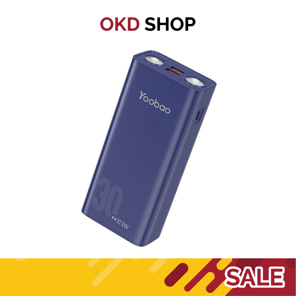 Yoobao รุ่น PD36 Powerbank แบตสำรอง 30000mAh Quick Charge PD22.5W แบตสำรอง เพาเวอร์แบงค์