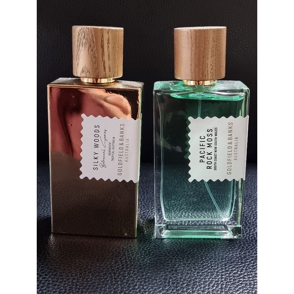Goldfield and Banks แบ่ง 3ml Silky Woods, Pacific Rock Moss, Sunset Hour, Blue Cypress, Bohemian Lime, ingenius ginger