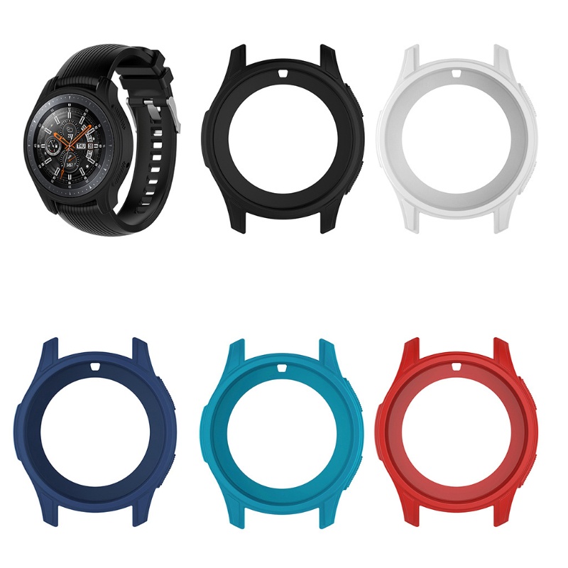 Nex เคสซิลิโคนนิ่ม กรอบป้องกัน สําหรับ Samsung Galaxy Watch 46 มม. Gear S3 Frontier