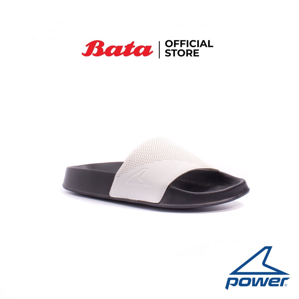 Bata บาจา ยี่ห้อ Power รองเท้าแตะแบบสวม น้ำหนักเบา กันลื่น ใส่ลำลอง  สำหรับผู้หญิง รุ่น Costa Mysandal 28 สีขาว 5611028