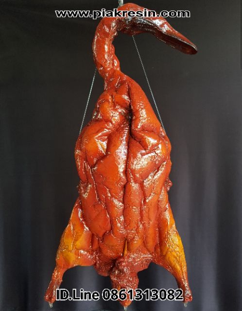 โมเดล เป็ดย่างปลอม แบบC ขนาดใหญ่ กว้าง 22 ยาว 47 cm ตัวละ 1,700 บาท เป็ดย่างเรซิ่น เป็ดย่างเทียม – โปรปัง