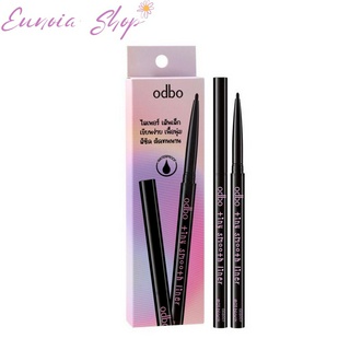 Odbo Tiny Smooth Liner OD3007 โอดีบีโอ ไทนี่ สมูท ไลเนอร์ ดินสอ ขอบตา สลิม ขนาด 0.1g.