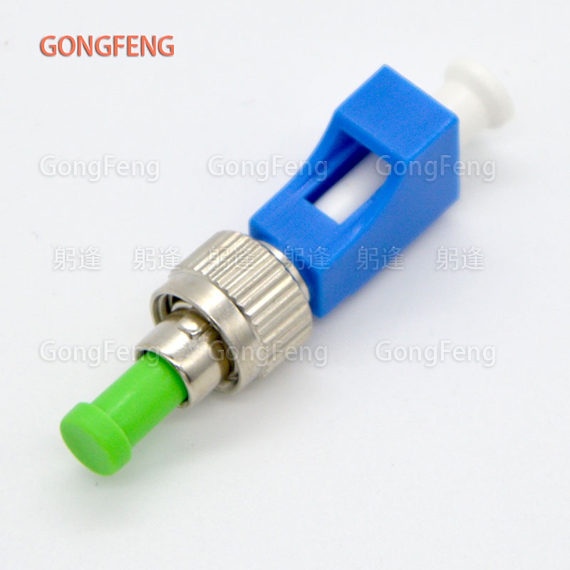 10PCS Optical Fiber Adapte Connector LC Female-FC Male Single Mode 9/125 Multimode OM1 OM2 Fiber Fla