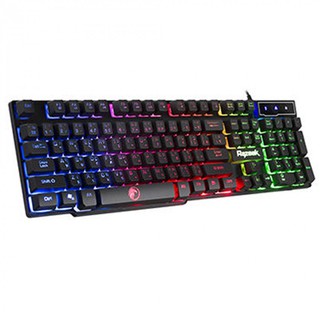 Razeak คีย์บอร์ด รุ่น RK-8165 Backlighted Gaming keyboard ไฟ LED