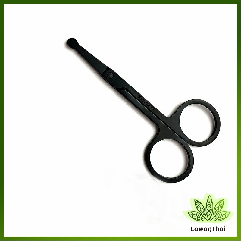 Lawan กรรไกร ตัดขนจมูก  ตัดเล็ม ตัดขนคิ้ว สแตนเลส  ใช้ได้หลายอย่าง beauty scissors ราคา ถูกที่สุด ดีลบีเคเค แกลเลอรีภาพที่ 8