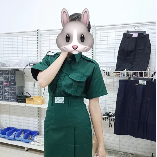 เสื้อเนตรนารี ตราAliceBK น้านา/สุทธิภรณ์(เฉพาะเสื้อ)