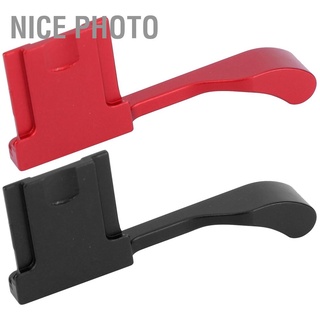 Nice photo Aluminum Alloy Hot Shoe Thumb Up Hand Grip for Fuji X-100F X100T X-A5 Mirrorless Camera