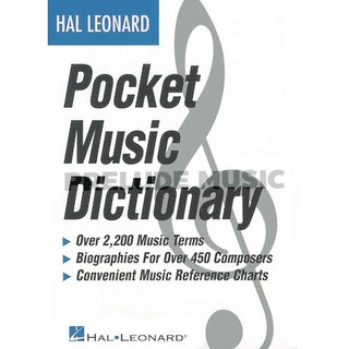 (Teaching materials) THE HAL LEONARD POCKET MUSIC DICTIONARY (HL00183006)