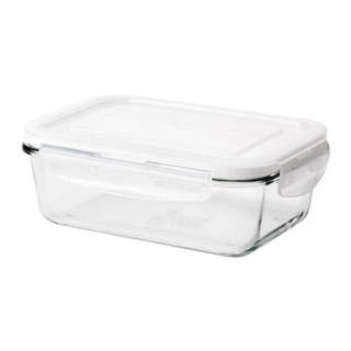 FORT กล่องเก็บอาหาร/อบไมโครเวฟ Food container 13*19*7 cm (แก้ว)