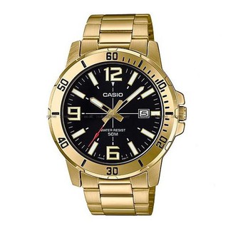 ﻿นาฬิกา CASIO Gent quartz MTP-VD01G-1BVUDF