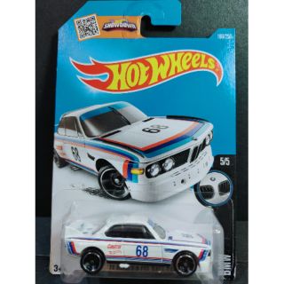 Hot Wheels รถเหล็ก BMW Csl Racing สีขาว