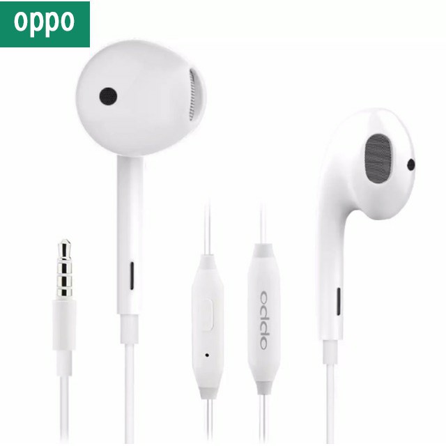 หูฟัง OPPO หูฟัง ออปโป้ ใช้ได้กับทุกรุ่น เช่น A5 2020 A9 2020 A5S A3s F9 F7 F5 A37