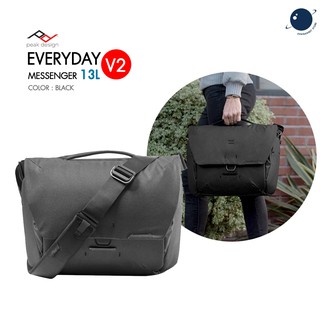 Peak design Everyday Messenger 13L v2 - Black กระเป๋ากล้องอเนกประสงค์ ประกันศูนย์