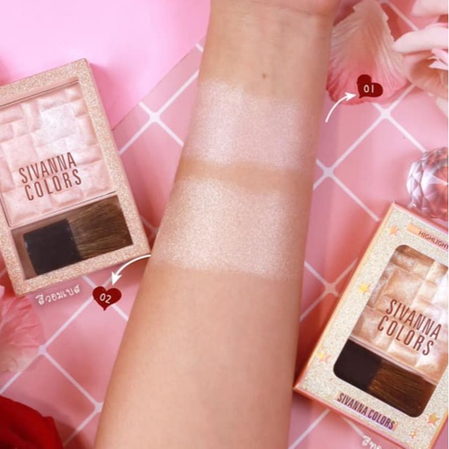 ไฮไลท์ SIVANNA HIGHLIGHTING POWDER ของเเท้ พร้อมส่ง
