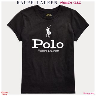 RALPH LAUREN POLO GRAPHIC T-SHIRT ( WOMEN SIZE )