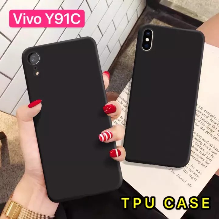 [ส่งจากไทย] Case Vivo Y91C Tpuดำ