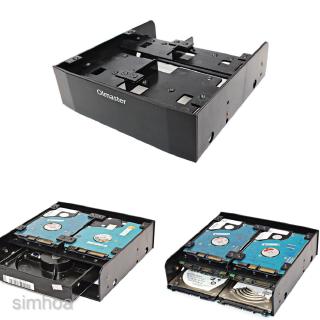 [SIMHOA] 5.25 inch Hard Drive to 3.5 inch Front Bay Mounting Bracket Adapter Laptop