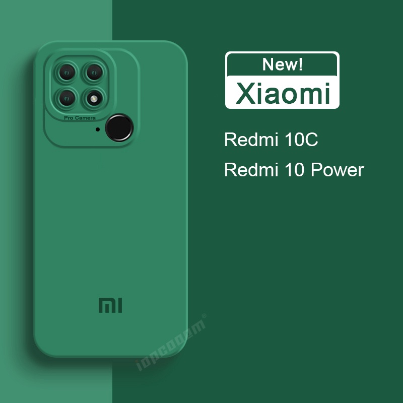 เคสซิลิโคนนิ่ม สีพื้น สําหรับ Xiaomi Redmi 13C 12 10C 12C 11A 11 Prime 10 Power 5 Plus