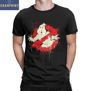 เสื้อยืดคอกลม แขนสั้น ผ้าฝ้ายแท้ พิมพ์ลาย Ghostbusters Movie Music Ghost Busters สําหรับผู้ชาย 6XS-5XL