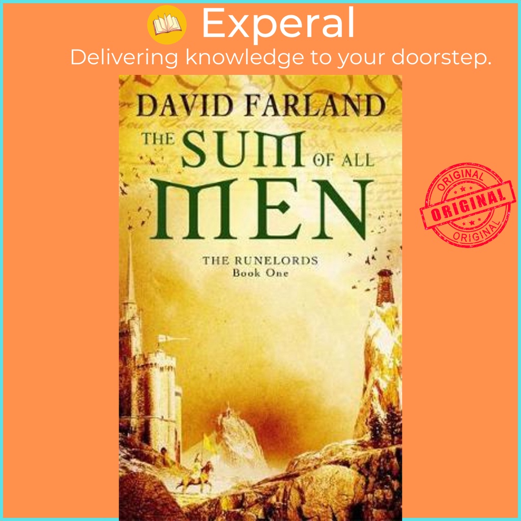 The Sum Of All Men : หนังสือ 1 of the Runelords โดย David Farland (ฉบับสหราชอาณาจักรปกอ่อน)