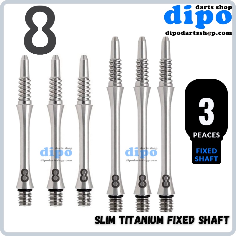 8 Darts Shaft -TARGET TI 8 SHAFT【 TITANIUM SLIM FIXED 】