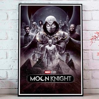 Moon Knight (2022) Poster , Oscar Isaac โปสเตอร์ มูนไนท์ Marvel Studios ขนาด 33x48 cm