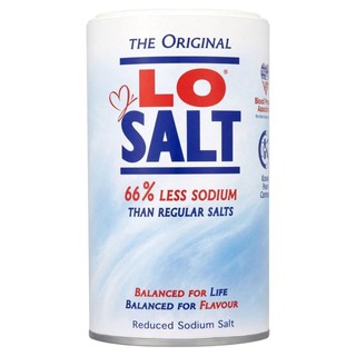 🔥ยอดนิยม!! LO Salt Low Sodium 350g เกลือโซเดียมน้อย คุณภาพระดับพรีเมี่ยม