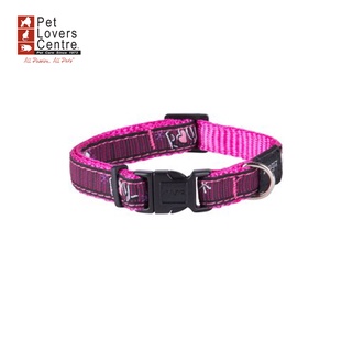 Rogz ปลอกคอสำหรับสุนัข รุ่น DRESS SCOOTER COLLAR-LOVE ขนาด M