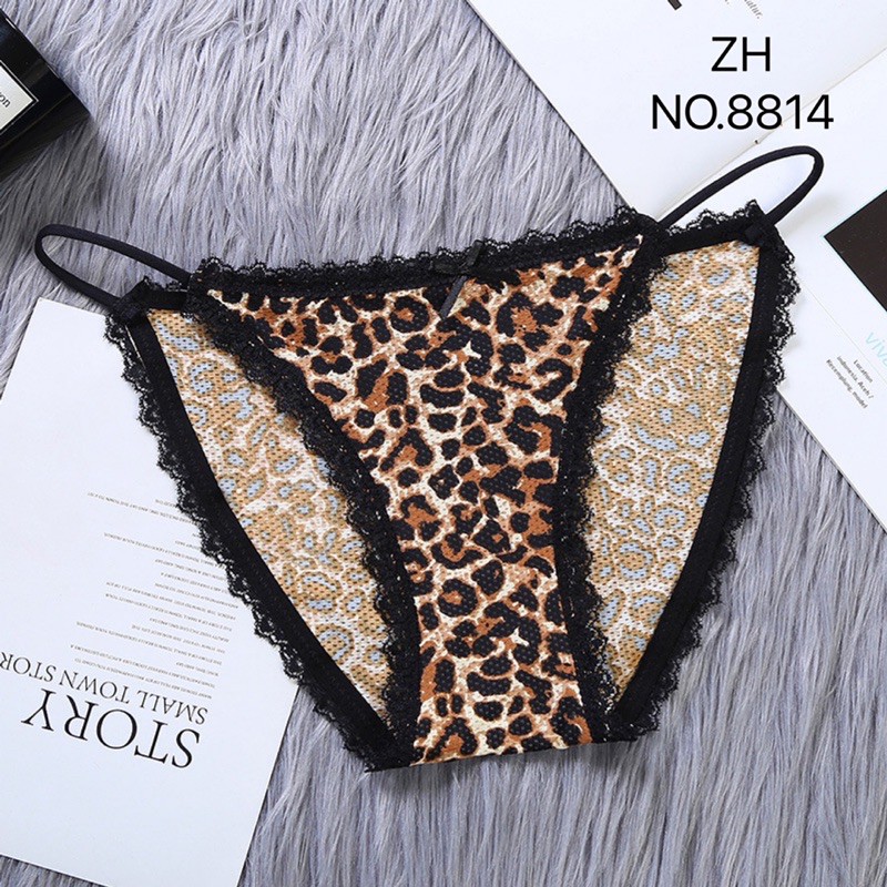 กางเกงชั้นในบิกินีลายเสือZH.8814 - รูปที่ 5