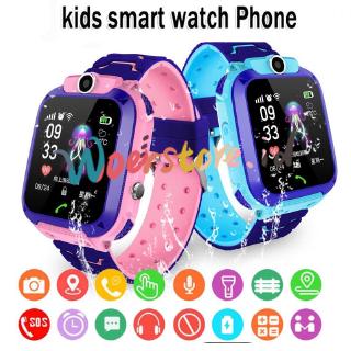 กันน้ำ นาฬิกาโทรศัพท์ Smart Watch รุ่น Phone Watch เมนูภาษาไทย ของแท้100%Q9Blue Pink