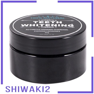 Natural Organic Activated Charcoal Powder Teeth Whitening Toothpaste 30g